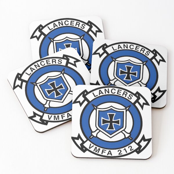 Item preview, US Marine Corps VMFA-212 Lancers Squadron Patch designed and sold by CharlieDesings.