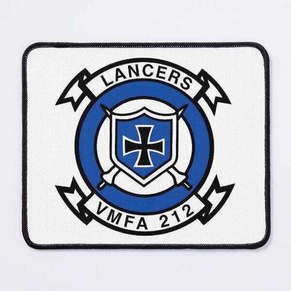 Item preview, US Marine Corps VMFA-212 Lancers Squadron Patch designed and sold by CharlieDesings.