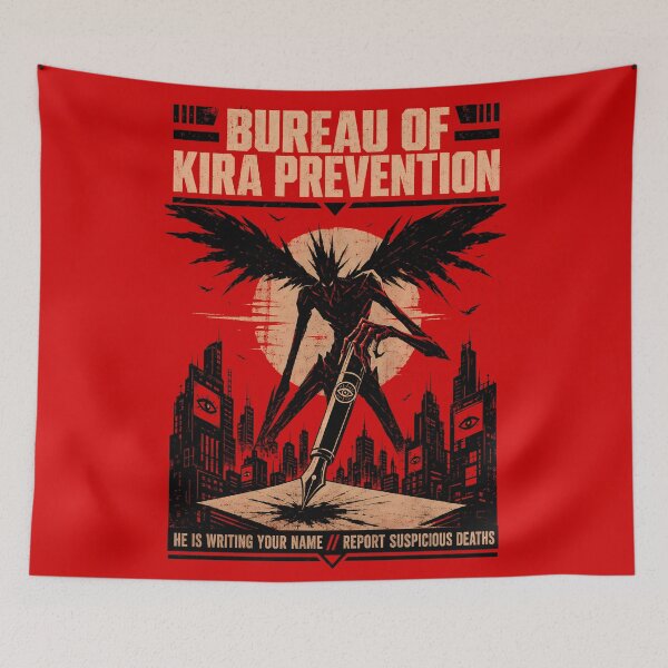 Item preview, Bureau of Kira Prevention Poster designed and sold by agearb.