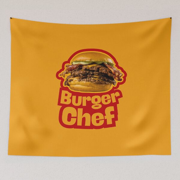 Item preview, Burger Chef Squish Pop Art designed and sold by InanimateArt.