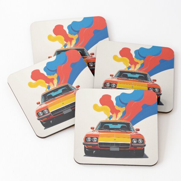 Item preview, Retro GT Car designed and sold by dj-illustration.