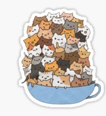 Catpuccino Sticker