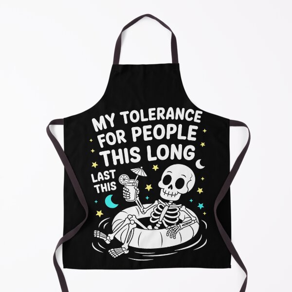 Item preview, MY TOLERANCE FOR PEOPLE THIS LONG LAST THIS designed and sold by jkrphoto.