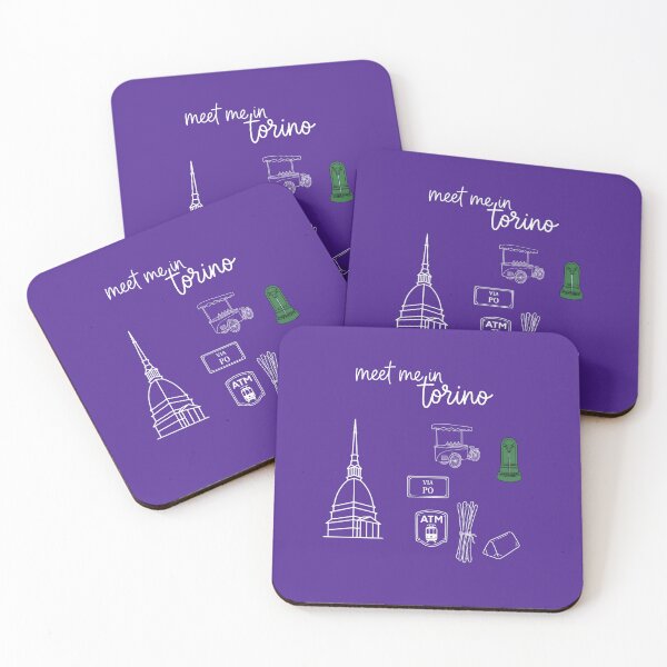 Item preview, Meet Me in Torino - Turin Icons Doodle Art designed and sold by Torinostalgia.