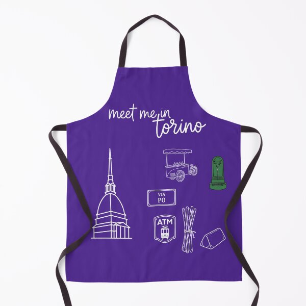 Item preview, Meet Me in Torino - Turin Icons Doodle Art designed and sold by Torinostalgia.