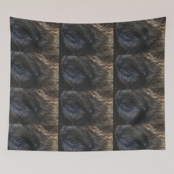 Item preview, Close Up Macro of Bison Eye and Thick Brown Fur Texture designed and sold by NorthWild.