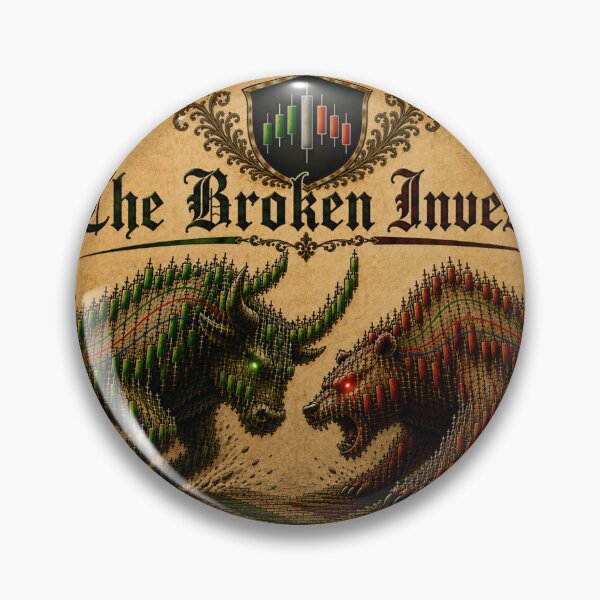 Item preview, The Broken Investor designed and sold by RANDOMUM Studio.