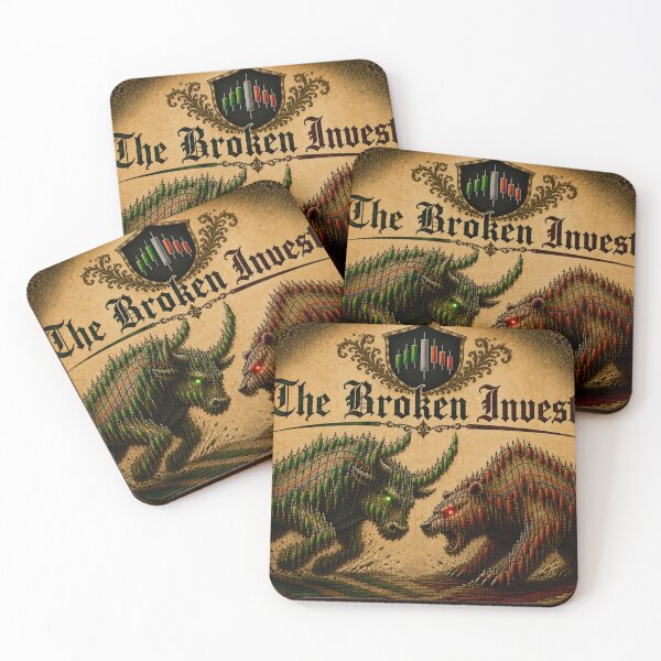 Item preview, The Broken Investor designed and sold by RANDOMUM Studio.