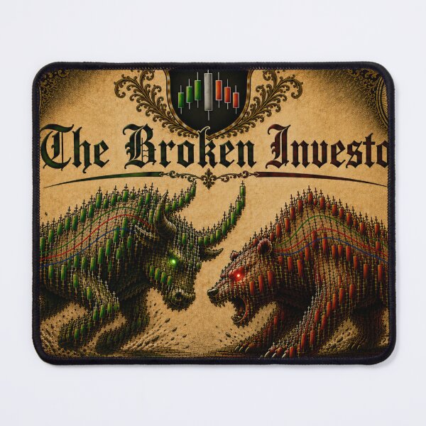 Item preview, The Broken Investor designed and sold by RANDOMUM Studio.