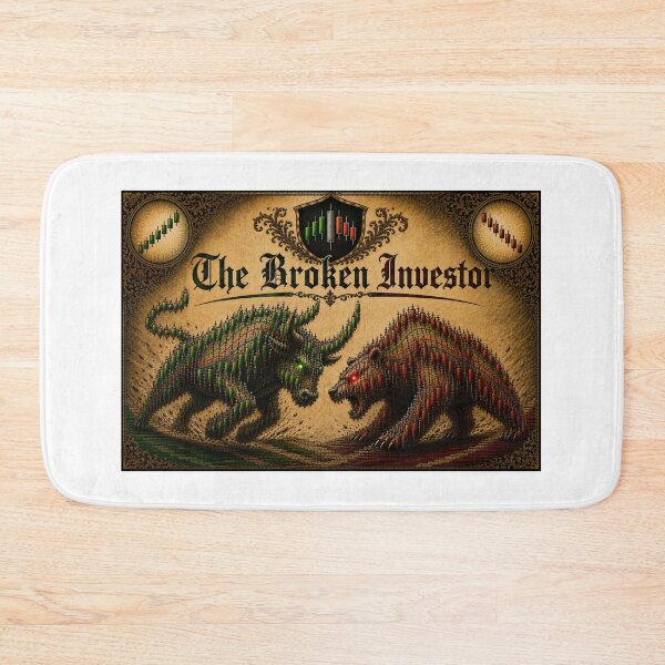 Item preview, The Broken Investor designed and sold by RANDOMUM Studio.