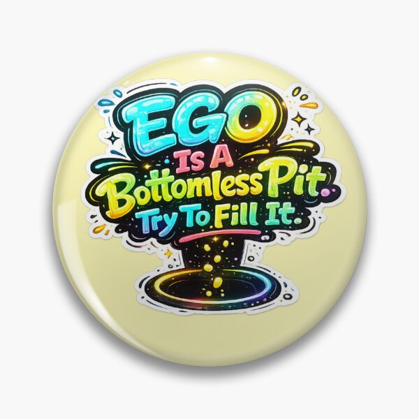 Item preview, Ego is a Bottomless Pit  Try to fill it designed and sold by DesignPrePress.