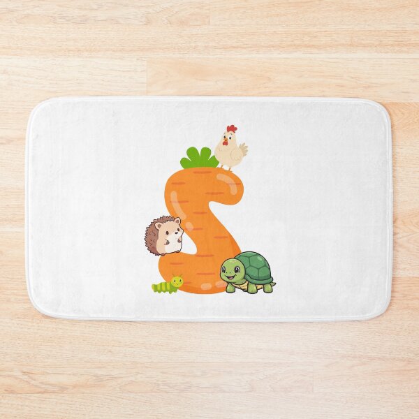 Item preview, Cute Letter S Carrot Animal Adventure designed and sold by Mazza-mazza.
