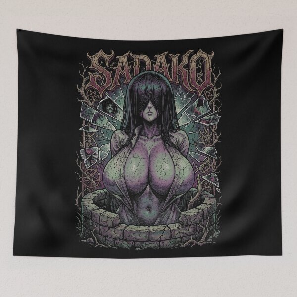 Item preview, Sadako Vintage designed and sold by MadShroomPrints.