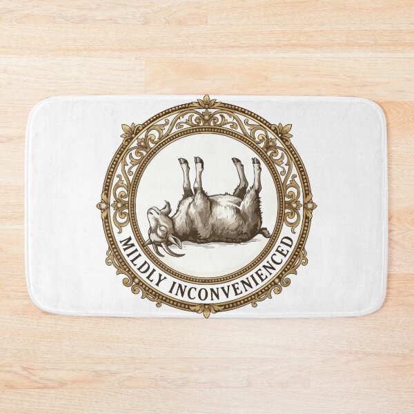 Item preview, Mildly Inconvenienced Fainting Goat Vintage Cameo designed and sold by Arc2020.