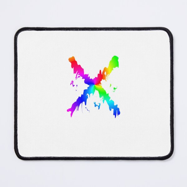 Item preview, X-Design (rainbow) designed and sold by LSCreativeStudio.