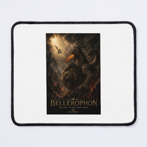 Item preview, Bellerophon | Cinematic Greek Mythology Movie Poster | Mythos Pictures designed and sold by Pop, Culture and Stuff.