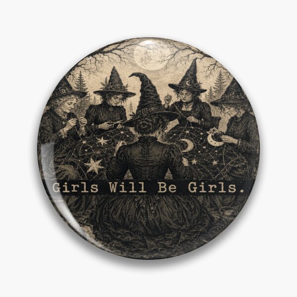 Item preview, Victorian Witch Sewing Circle Shirt for Quilters & Gothic Women designed and sold by POD DYNASTY | Original Print On Demand T-Shirt Graphics.