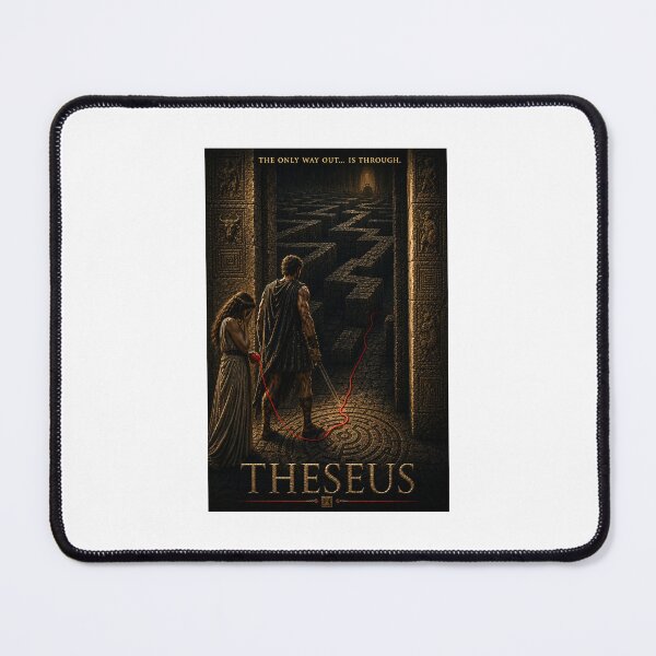 Item preview, Theseus | Cinematic Greek Mythology Movie Poster | Mythos Pictures designed and sold by Pop, Culture and Stuff.