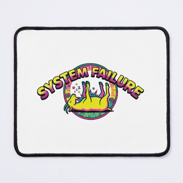 Item preview, System Failure Fainting Goat Pop Art Comic Meme designed and sold by Arc2020.