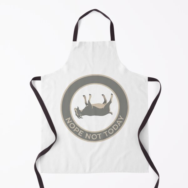Item preview, Nope Not Today Fainting Goat Minimalist Cameo Art designed and sold by Arc2020.