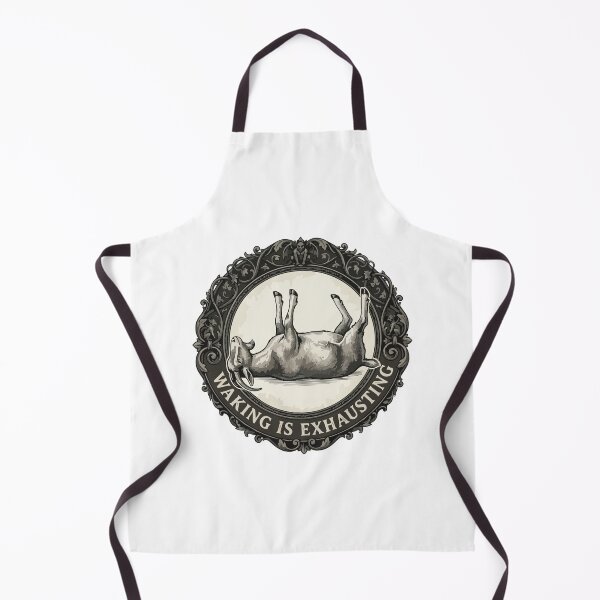 Item preview, Waking Is Exhausting Fainting Goat Gothic Etching designed and sold by Arc2020.