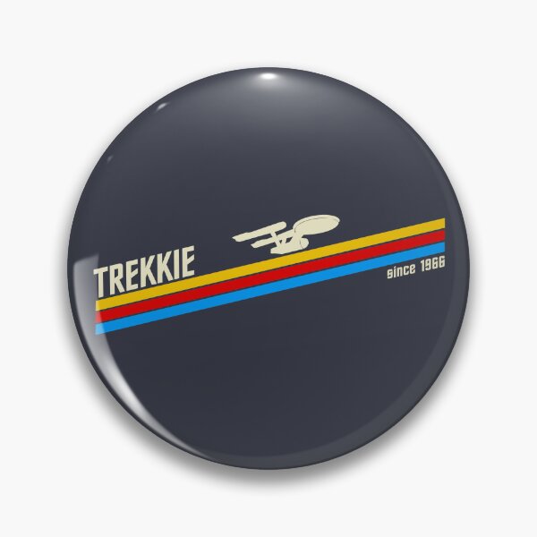 Item preview, TREKKIE – Retro Sci‑Fi Starship Silhouette (Since 1966) designed and sold by VoglR.
