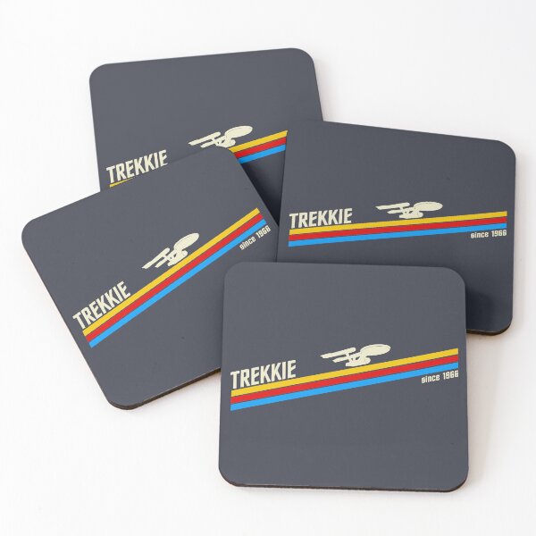 Item preview, TREKKIE – Retro Sci‑Fi Starship Silhouette (Since 1966) designed and sold by VoglR.
