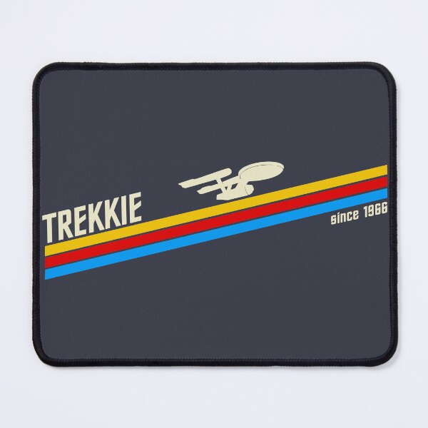 Item preview, TREKKIE – Retro Sci‑Fi Starship Silhouette (Since 1966) designed and sold by VoglR.