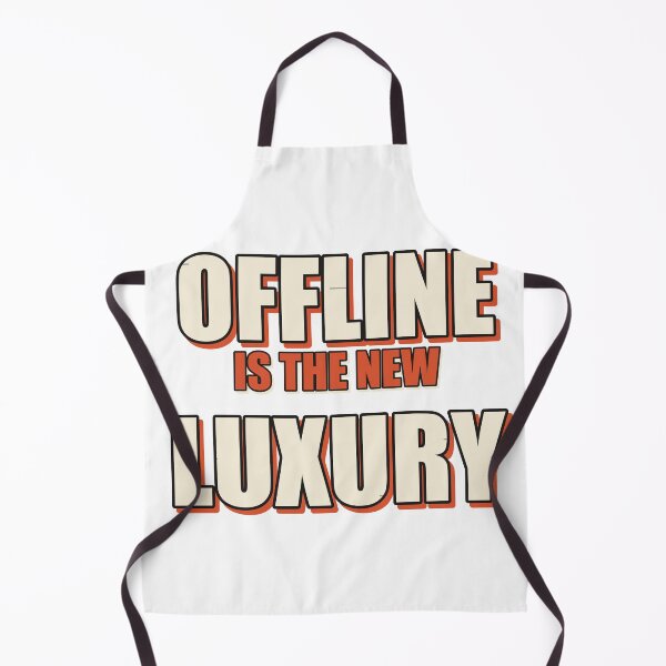 Item preview, Offline Is The New Luxury Typography Quote designed and sold by Nanny1134.