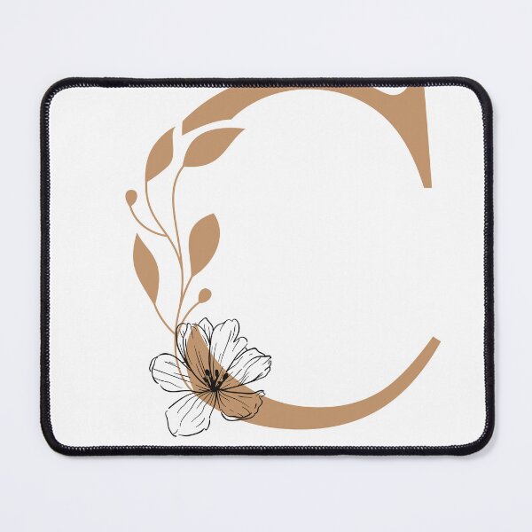 Item preview, Floral Monogram Letter C Sticker | Elegant Botanical Initial designed and sold by Mia-sanocean.