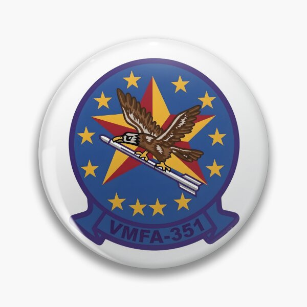 Item preview, US Marine Corps VMFA-351 Atlanta Eagles Squadron Patch designed and sold by CharlieDesings.