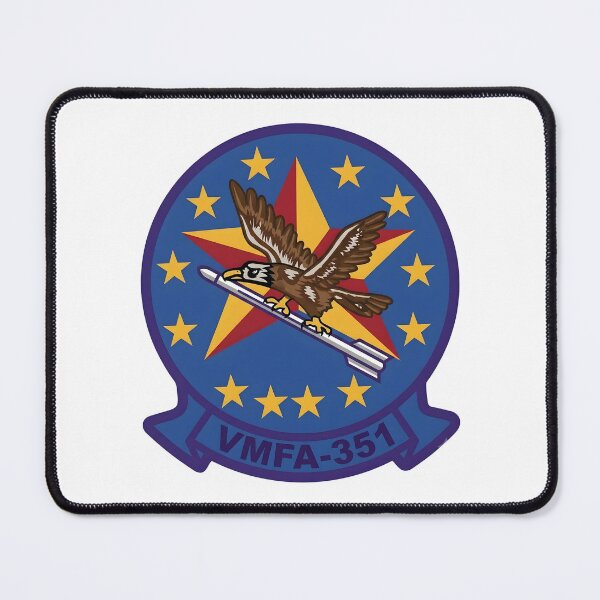 Item preview, US Marine Corps VMFA-351 Atlanta Eagles Squadron Patch designed and sold by CharlieDesings.