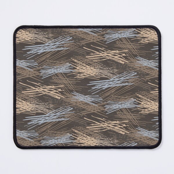 Item preview, Seamless hand drawn scratchy camo pattern with expressive brush strokes designed and sold by Olgus.