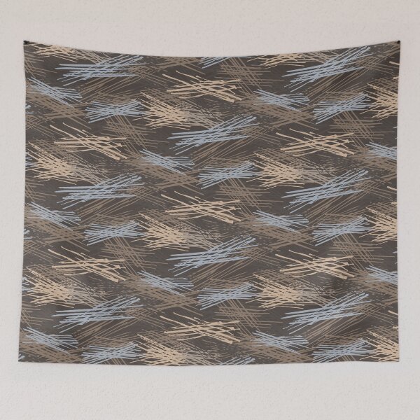 Item preview, Seamless hand drawn scratchy camo pattern with expressive brush strokes designed and sold by Olgus.
