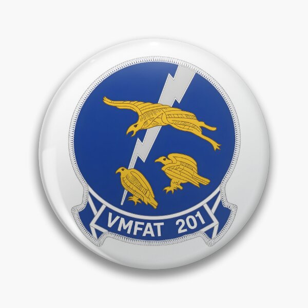 Item preview, US Marine Corps VMFAT-201 Hawks Squadron Patch designed and sold by CharlieDesings.