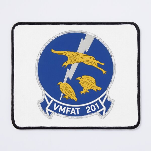 Item preview, US Marine Corps VMFAT-201 Hawks Squadron Patch designed and sold by CharlieDesings.