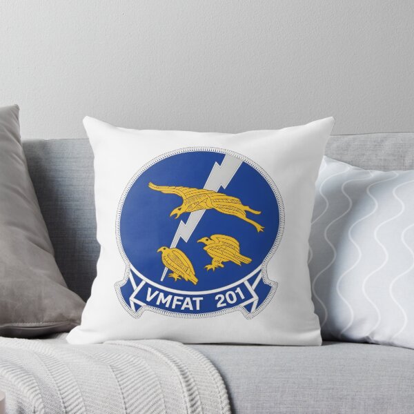Item preview, US Marine Corps VMFAT-201 Hawks Squadron Patch designed and sold by CharlieDesings.