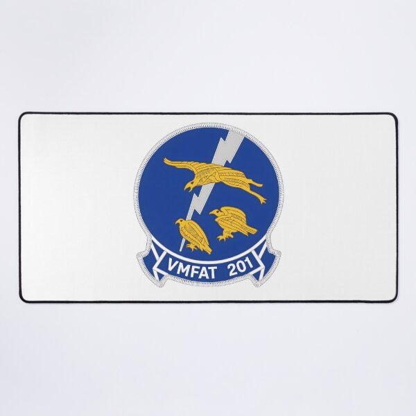 Item preview, US Marine Corps VMFAT-201 Hawks Squadron Patch designed and sold by CharlieDesings.