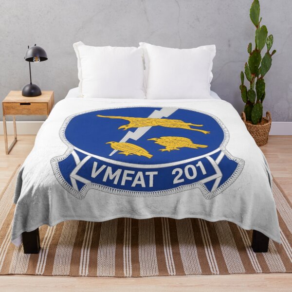 Item preview, US Marine Corps VMFAT-201 Hawks Squadron Patch designed and sold by CharlieDesings.