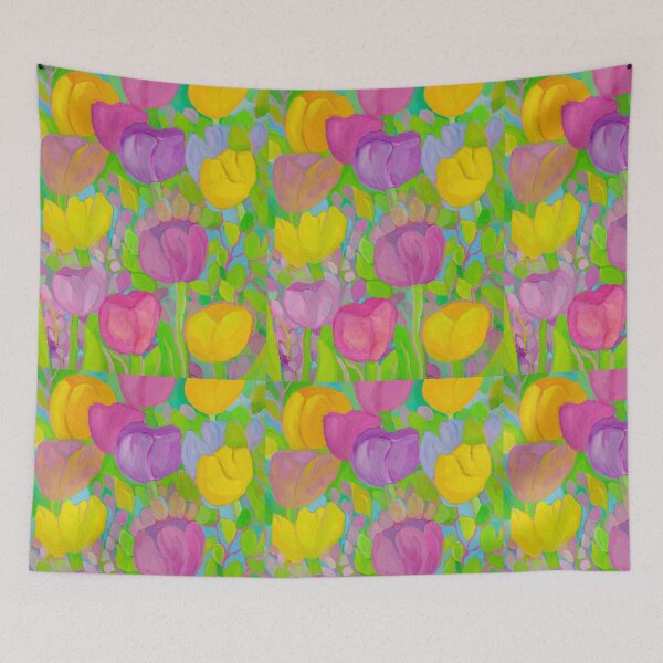 Item preview, Whimsical Tulip Garden Delight designed and sold by KathrynKerekes.