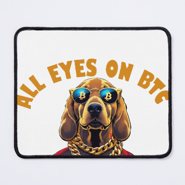 Item preview, ALL EYES ON BTC designed and sold by LSCreativeStudio.