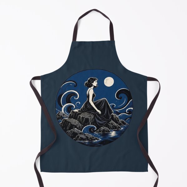 Item preview, Moonlit Tides II – Midnight Horizon designed and sold by Roberta Calabrese.