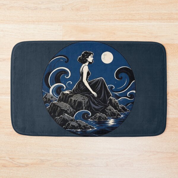 Item preview, Moonlit Tides II – Midnight Horizon designed and sold by Roberta Calabrese.