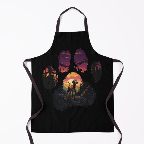 Item preview, Funny Black Mouth Cur Paw Synthwave Mountain Tree Mom Dad Kids designed and sold by rafaeltto.
