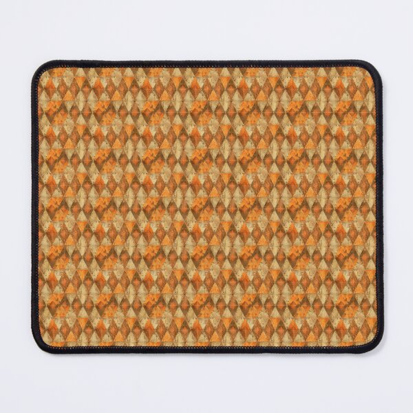 Item preview, Distressed Halloween Orange Diamond Pattern designed and sold by LouieVanille.
