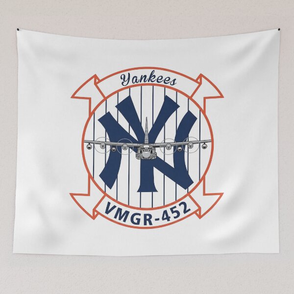 Item preview, US Marine Corps VMGR-452 Yankees Squadron Patch designed and sold by CharlieDesings.