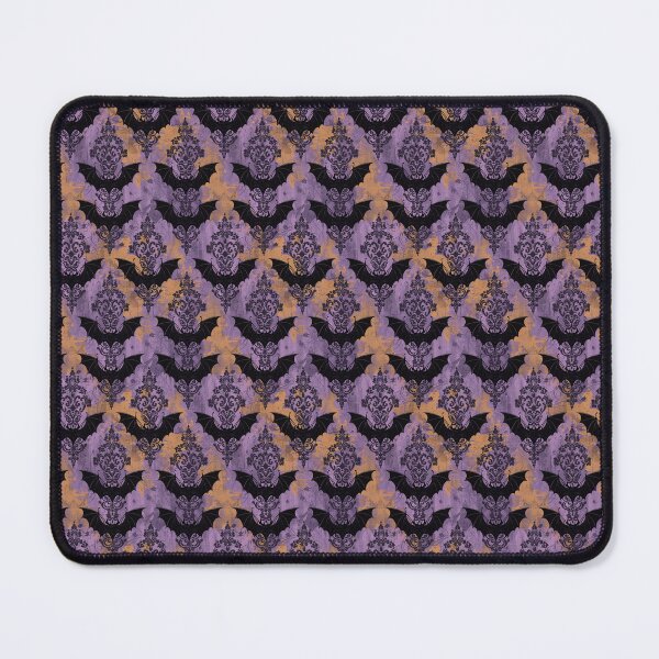 Item preview, Distressed Halloween Damask Pattern designed and sold by LouieVanille.