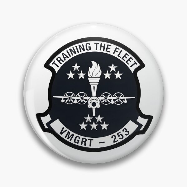 Item preview, US Marine Corps VMGRT-253 Titans Training Squadron Patch designed and sold by CharlieDesings.