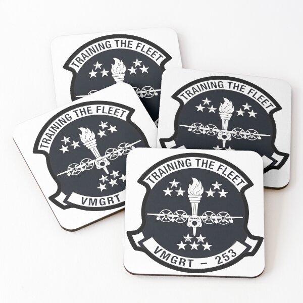 Item preview, US Marine Corps VMGRT-253 Titans Training Squadron Patch designed and sold by CharlieDesings.