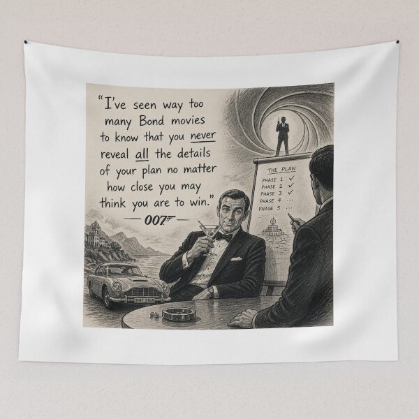 Item preview, I've seen way too many Bond movies... designed and sold by CinemaChronik.